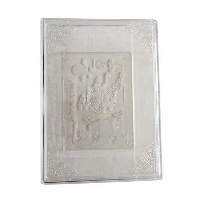 Caja protectora de urna transparente estándar